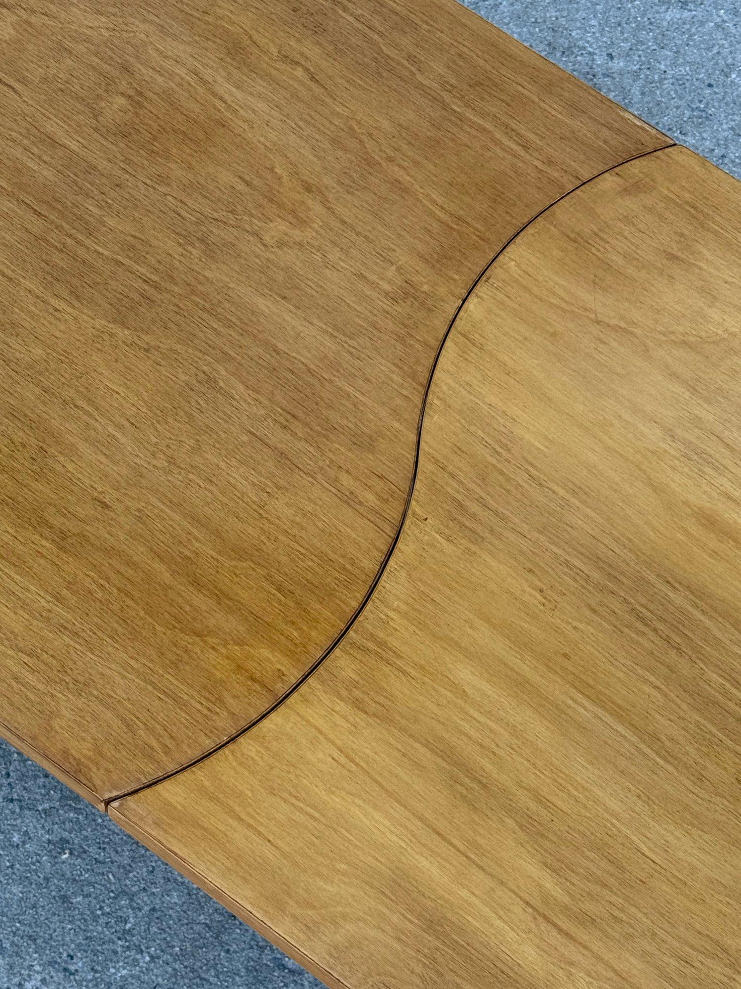Vintage Primitive Style Maple Coffee Table or End Table - a Pair In Fair Condition For Sale In Raleigh, NC
