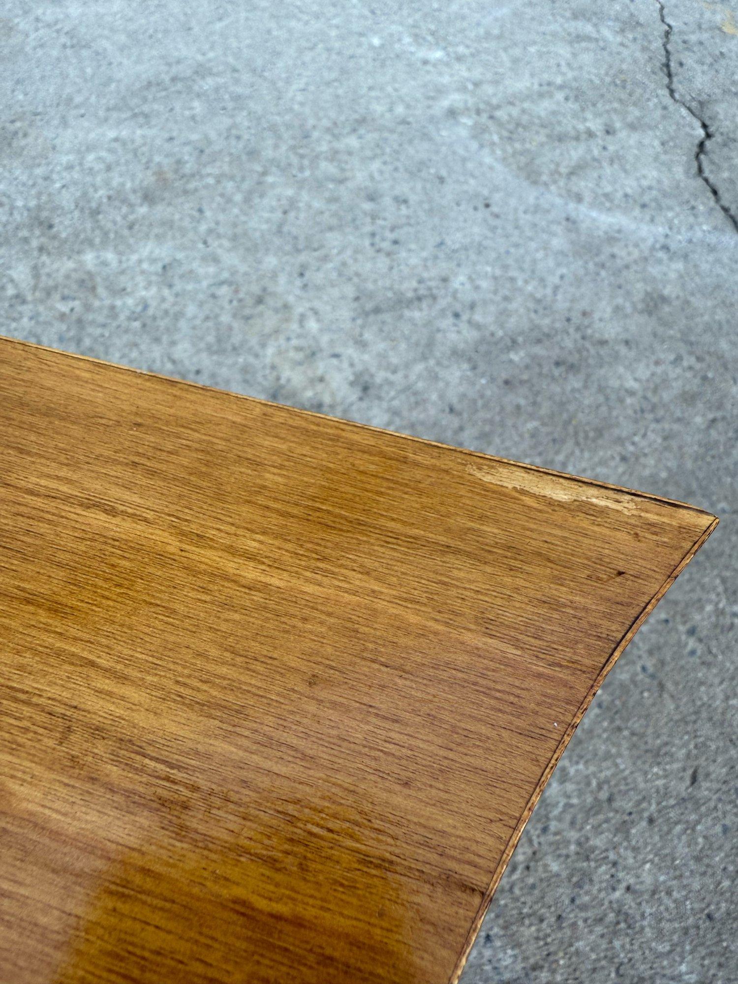 Vintage Primitive Style Maple Coffee Table or End Table - a Pair For Sale 3