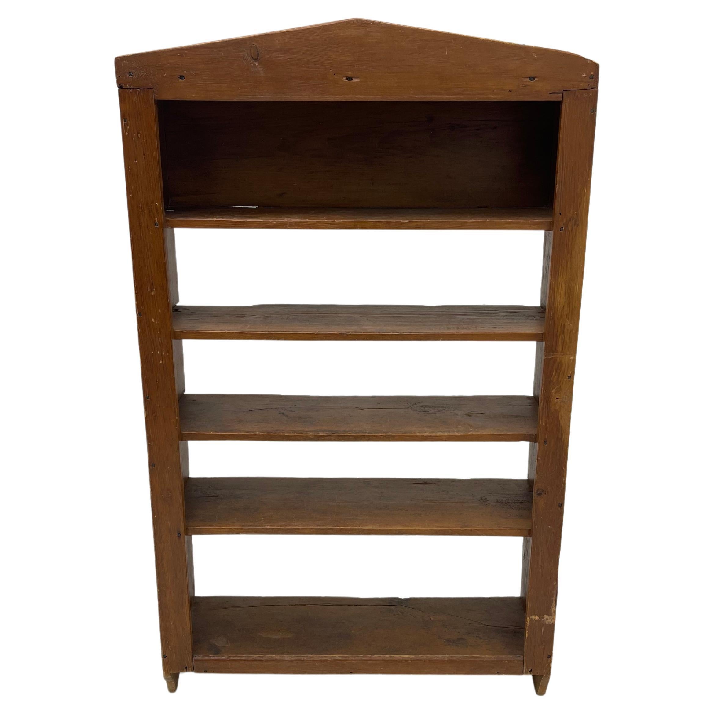Vintage Primitive Stil Wood Bücherregal Regale