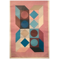 Vintage print after Victor  Vasarely - Sonora Do - 1976