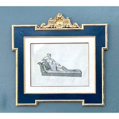 Vintage Druck von Pauline Borghese Bonaparte als Venus Victrix