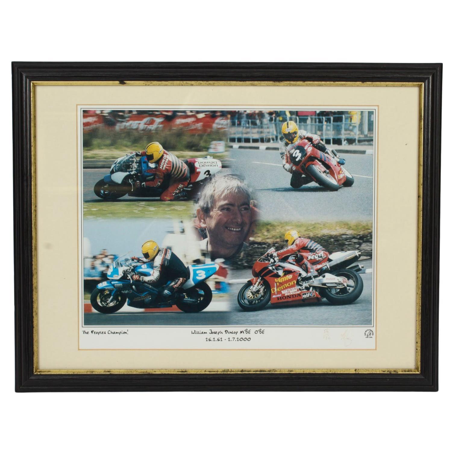 Vintage Print of William Dunlop by Keith Martin dated 2000 For Sale