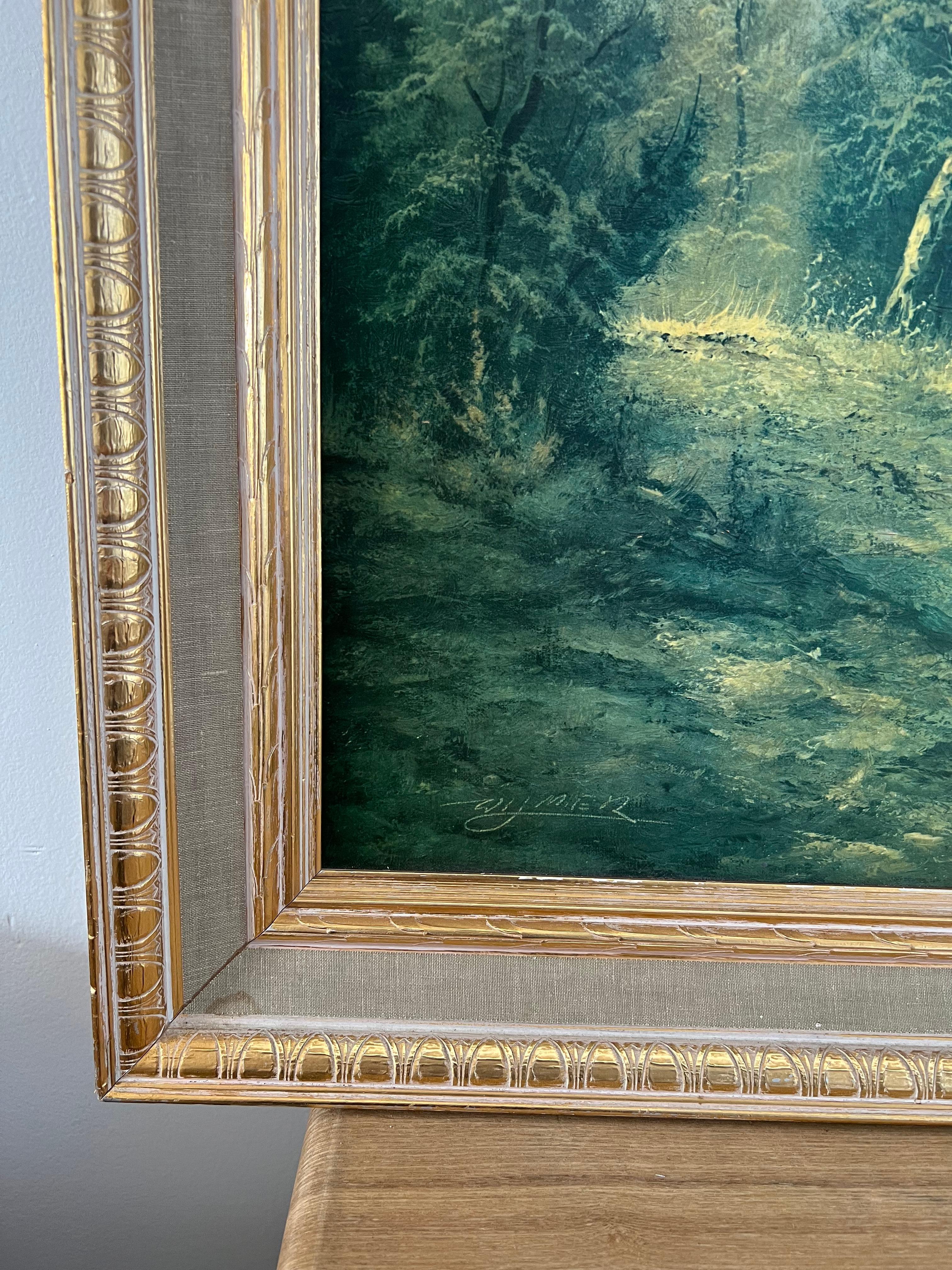 Vintage Print Wilmer Mountain Mist Landscape. im Angebot 2