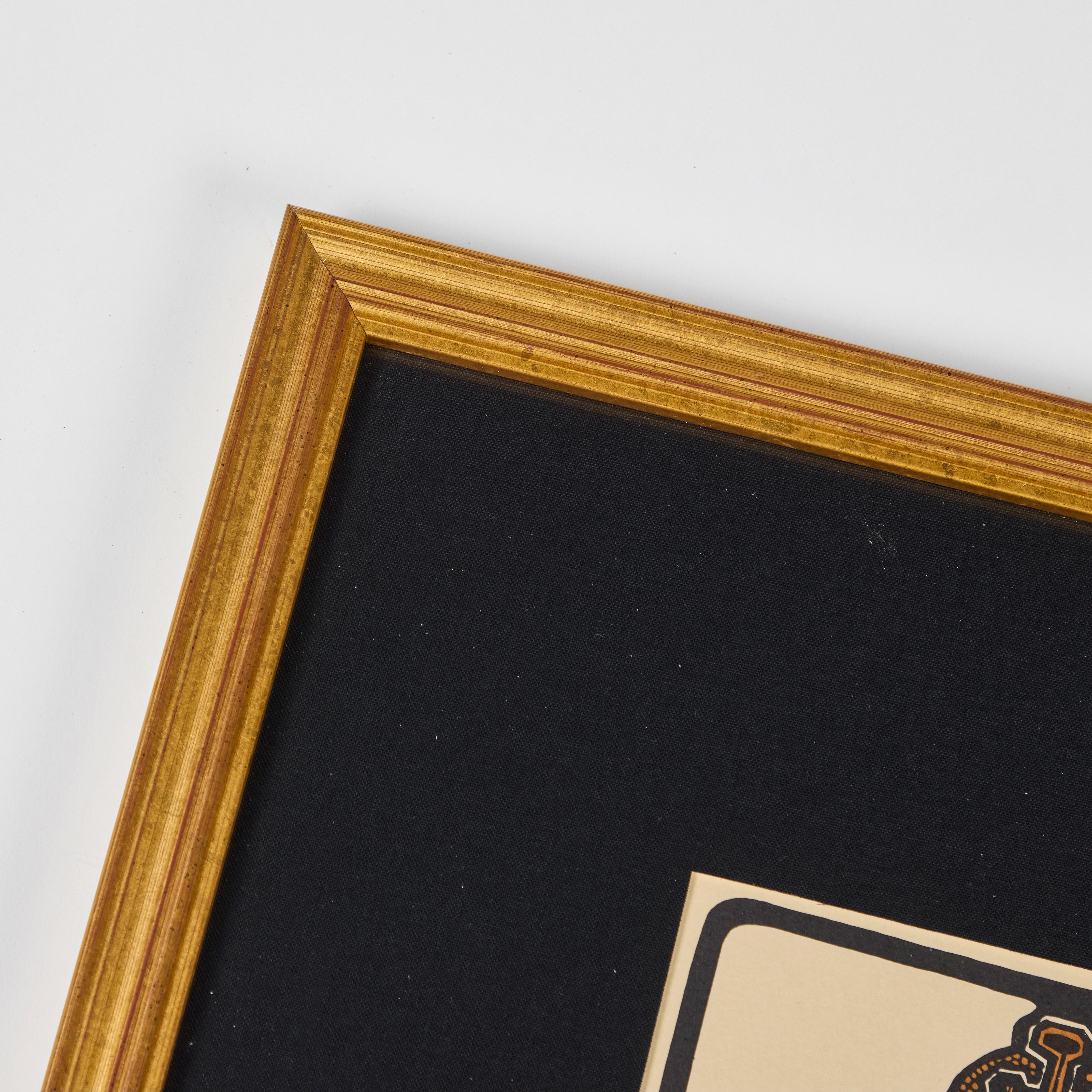 Cartas de Tarot Vintage impresas por David Mario Palladini, c 1967  Le Roi d'Épée Madera en venta