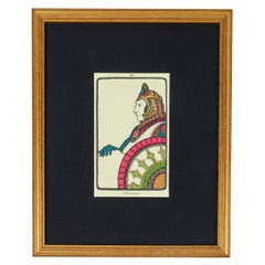 Cartas de Tarot Vintage impresas por David Mario Palladini, c 1967  El Emperador