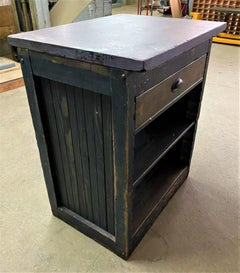 Vintage Printer's Imposing Table / Island