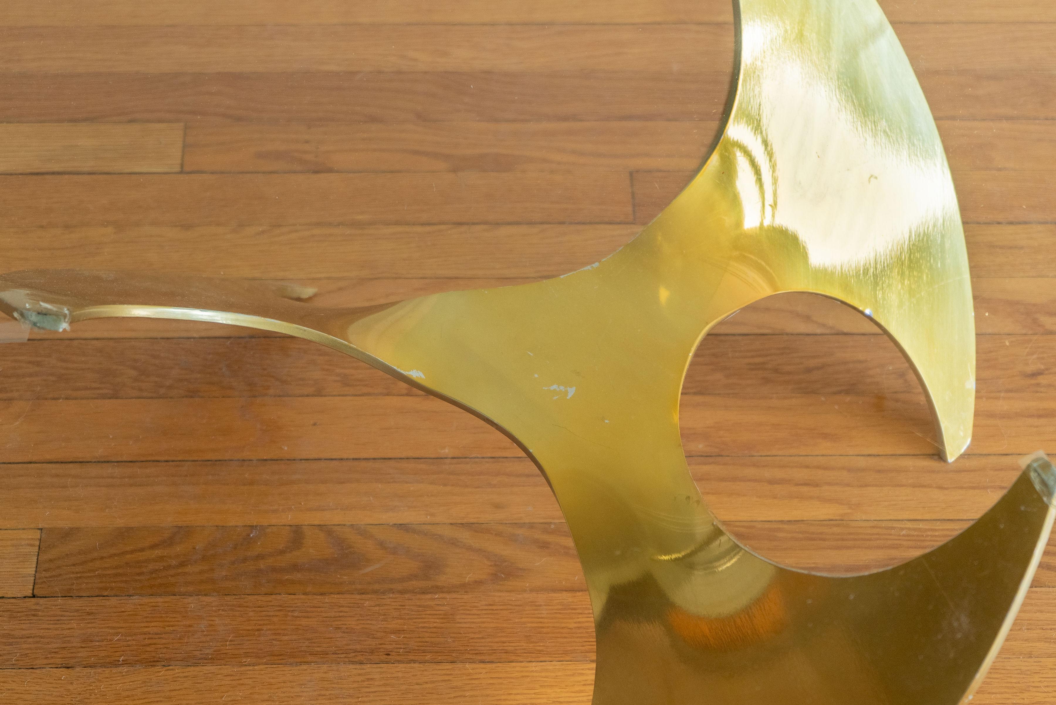 Mesa baja Vintage Propeller Alemán en venta