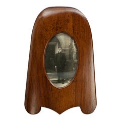 Vintage Propeller Photograph Frame 1930s in Mahogany