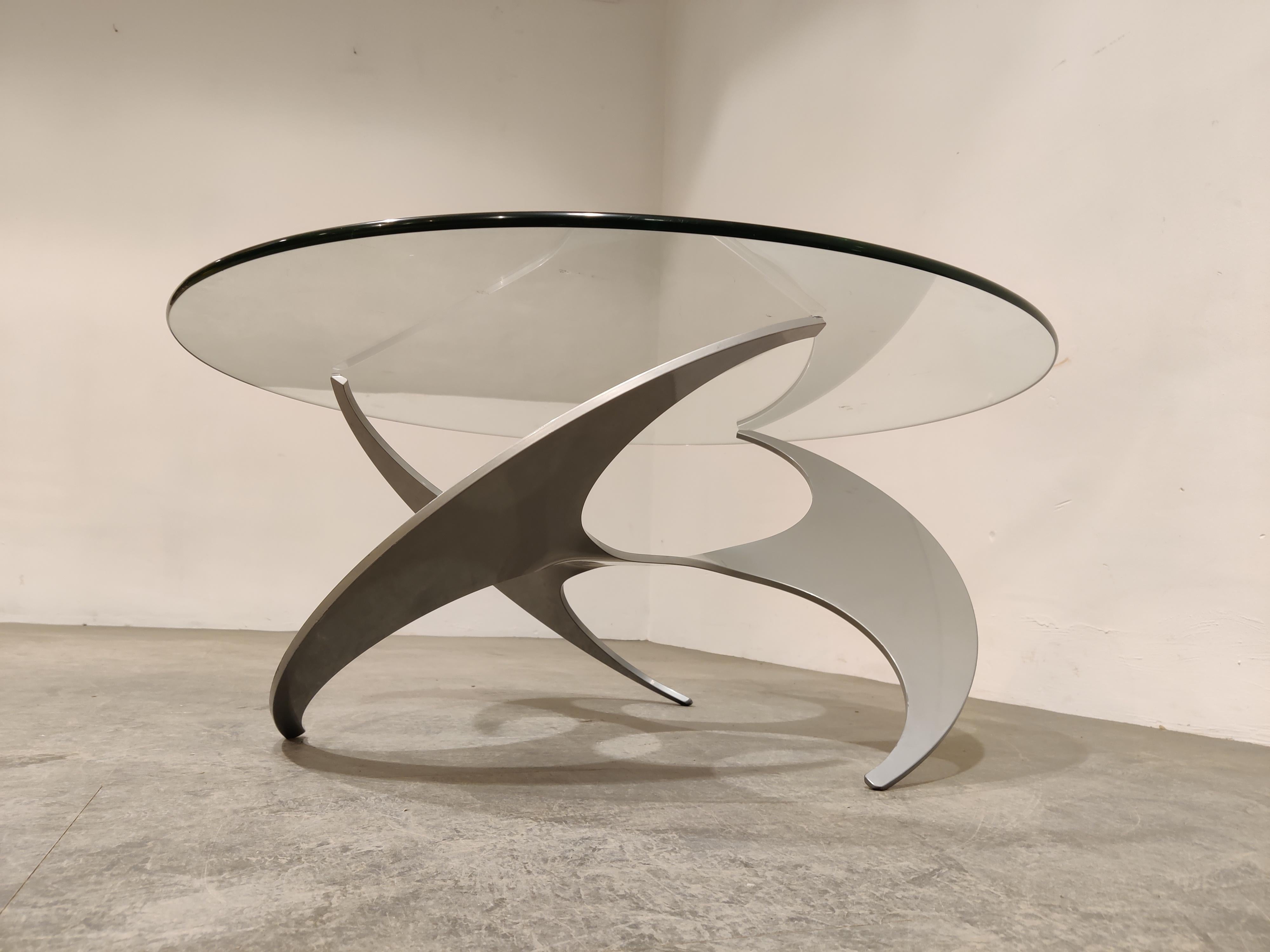 Vintage Propellor Coffee Table by Knut  Hesterberg, 1960s 1
