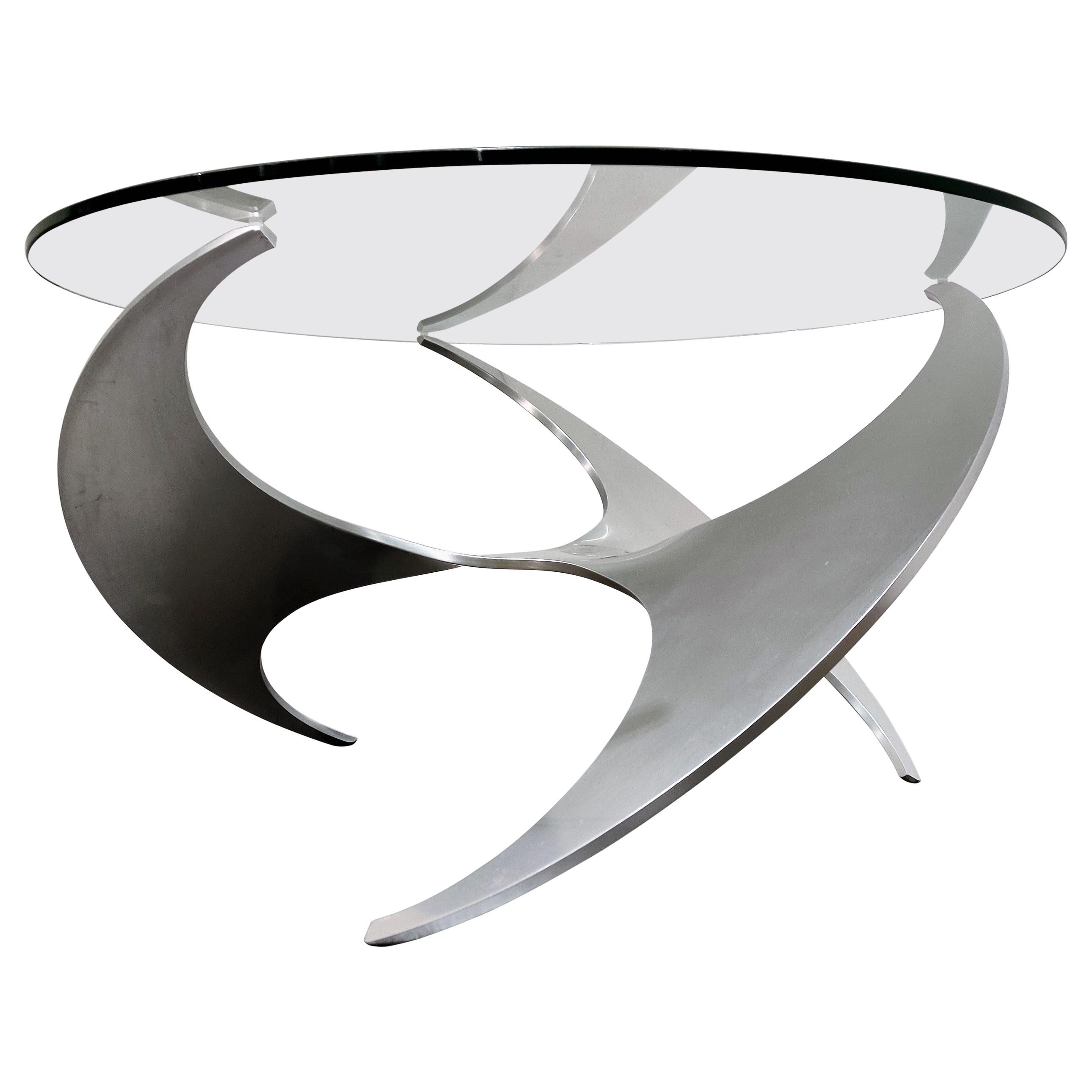 Vintage Propellor Coffee Table by Knut Hesterberg, 1960s