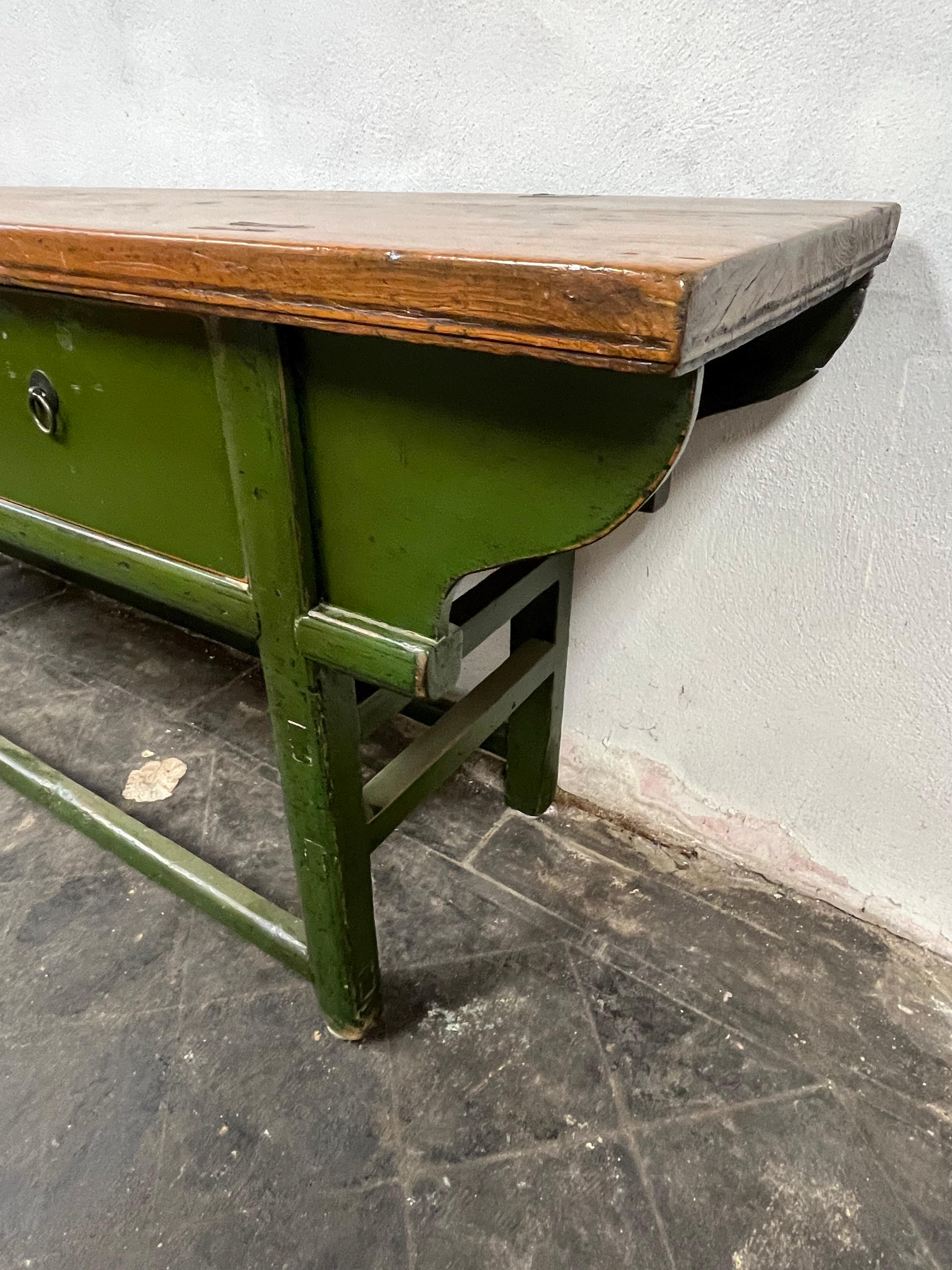 Vintage Provincial Dongbei Table Console For Sale 2