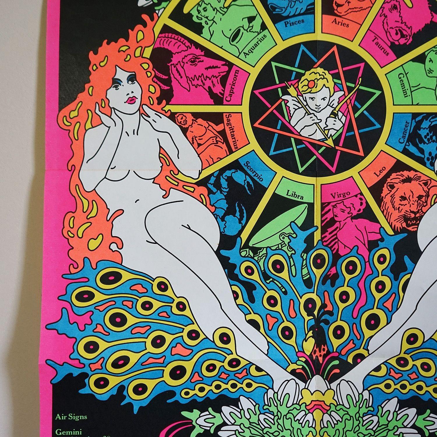 affiche psychedelique 1970