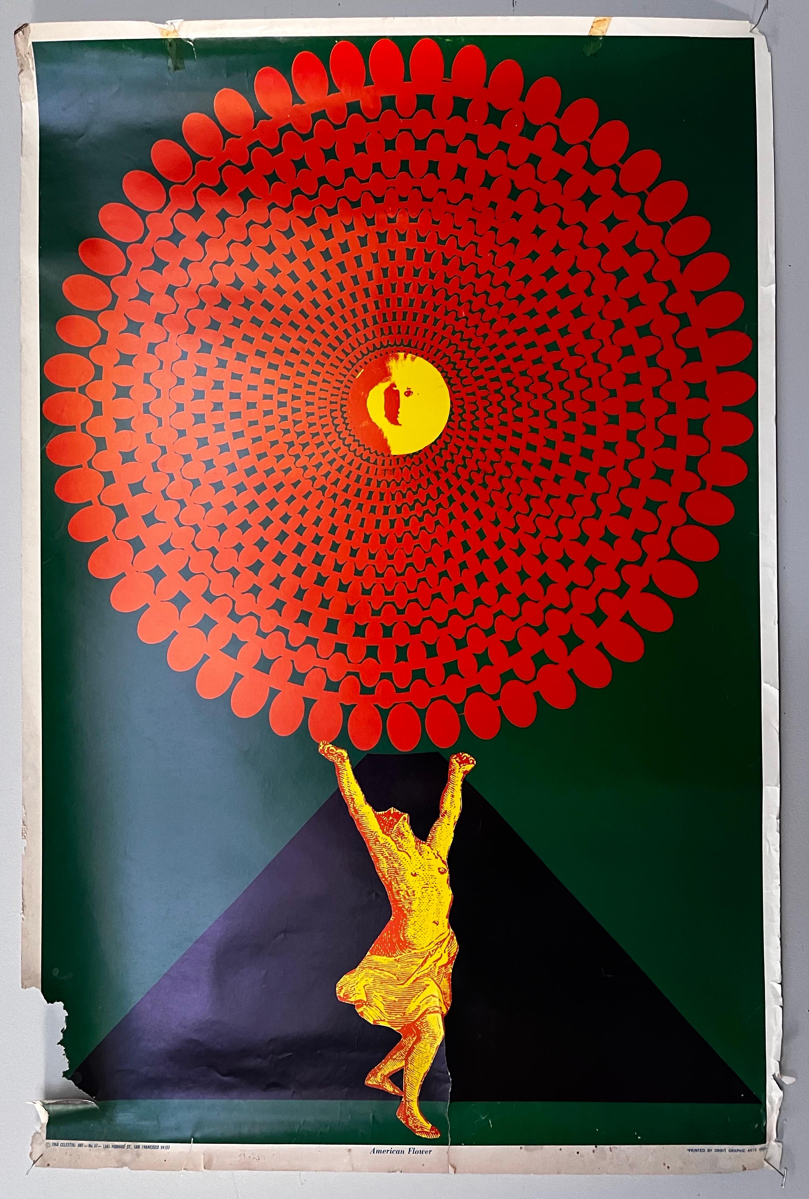 Vintage Psychedelic Poster 