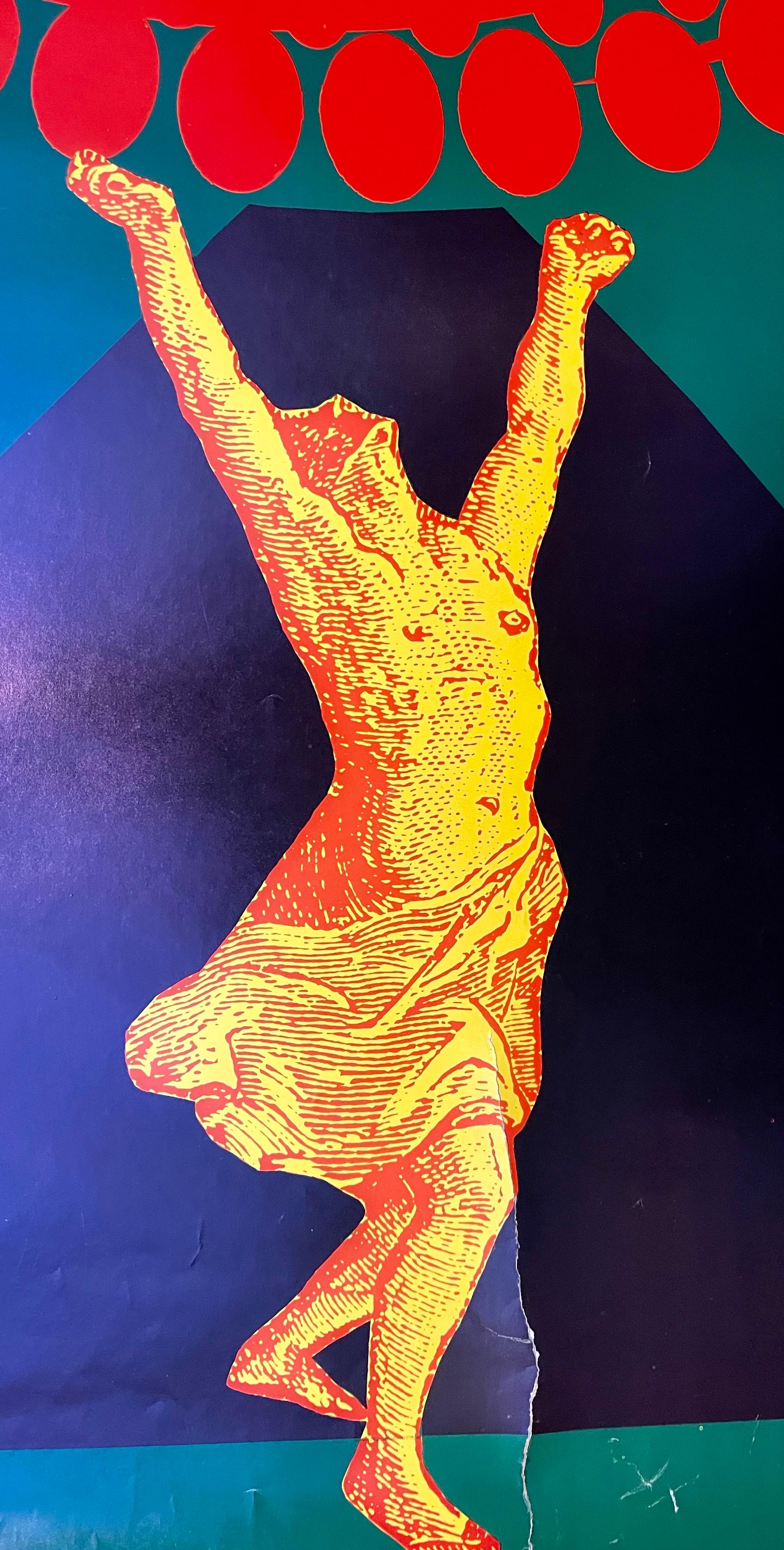 Vintage Psychedelic Poster 