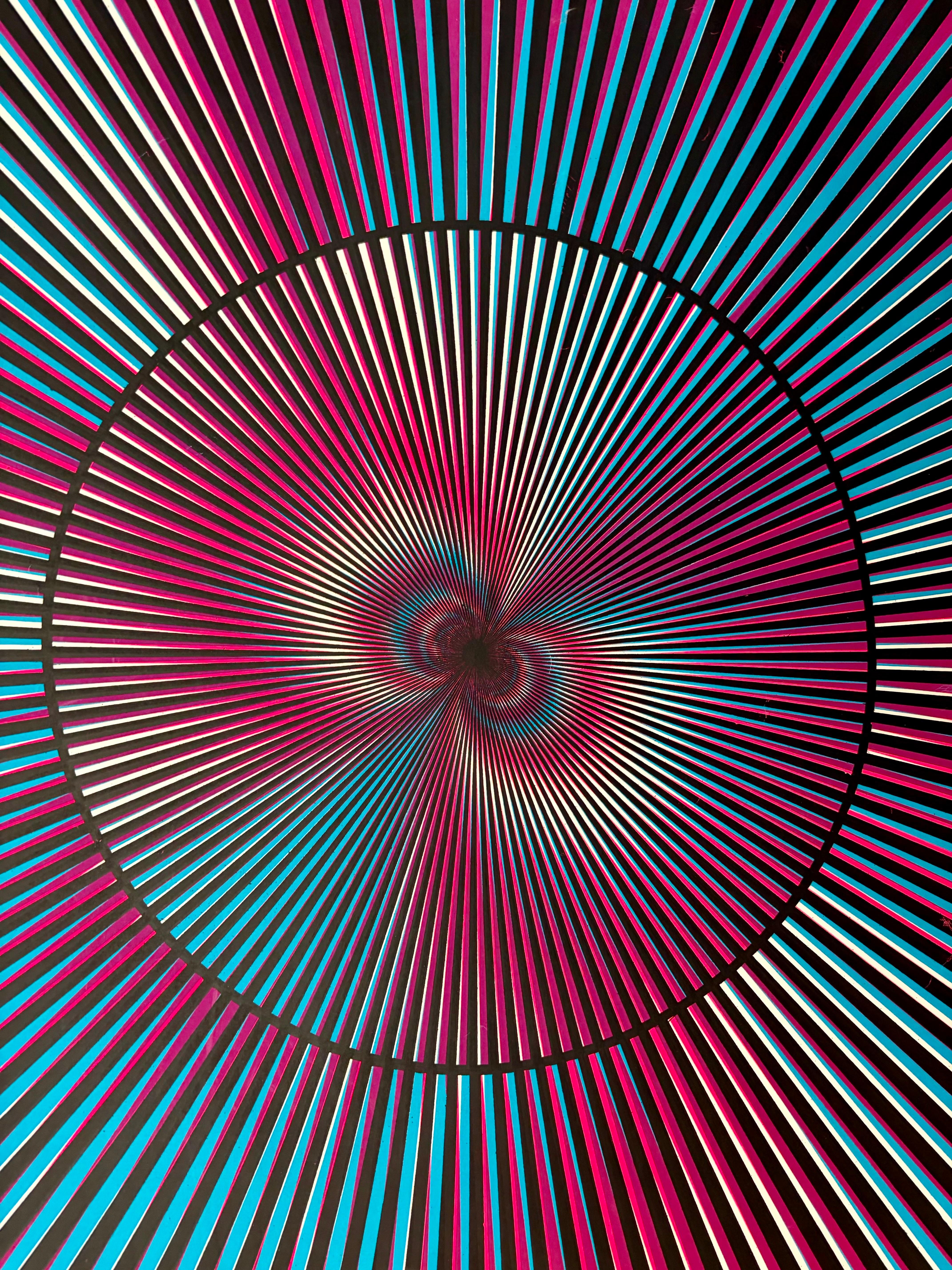 Vintage Psychedelic Poster 
