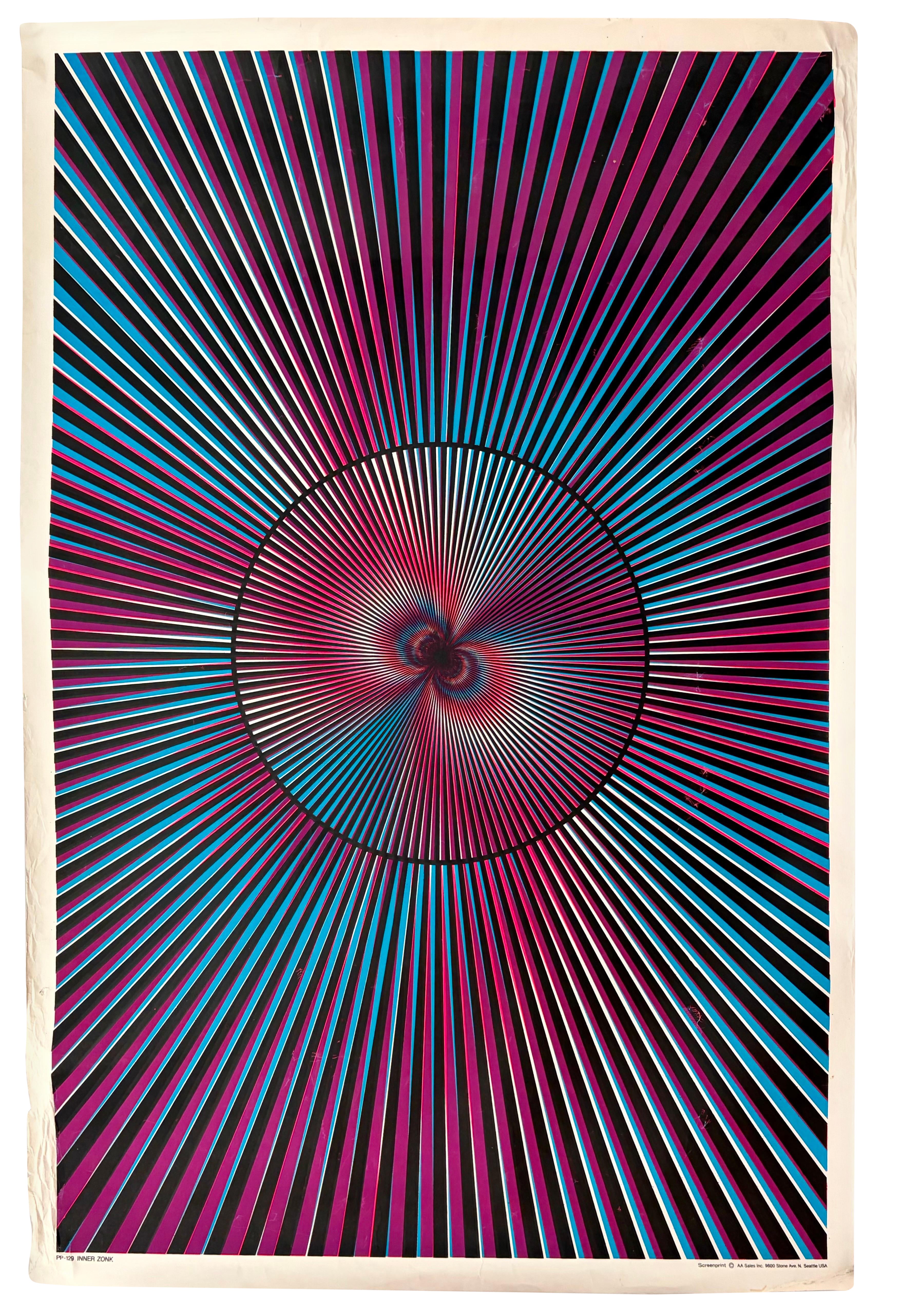Vintage Psychedelic Poster 