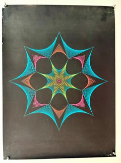 Vintage Psychedelic Poster "Time Warp", Ohio, 1970