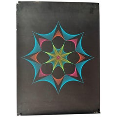 Vintage Psychedelic Poster "Time Warp", Ohio, 1970