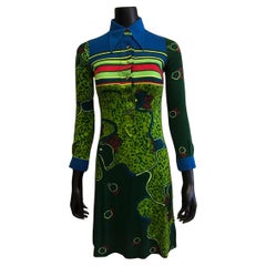 Robe chemise à manches longues, Vintage By By, Circa 1970s, Italy