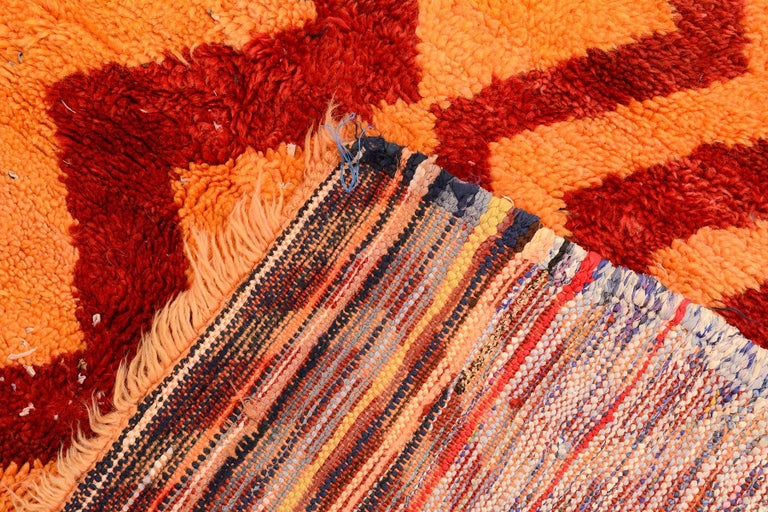 Vintage Psychedelic Rug from the 1970s For Sale at 1stDibs