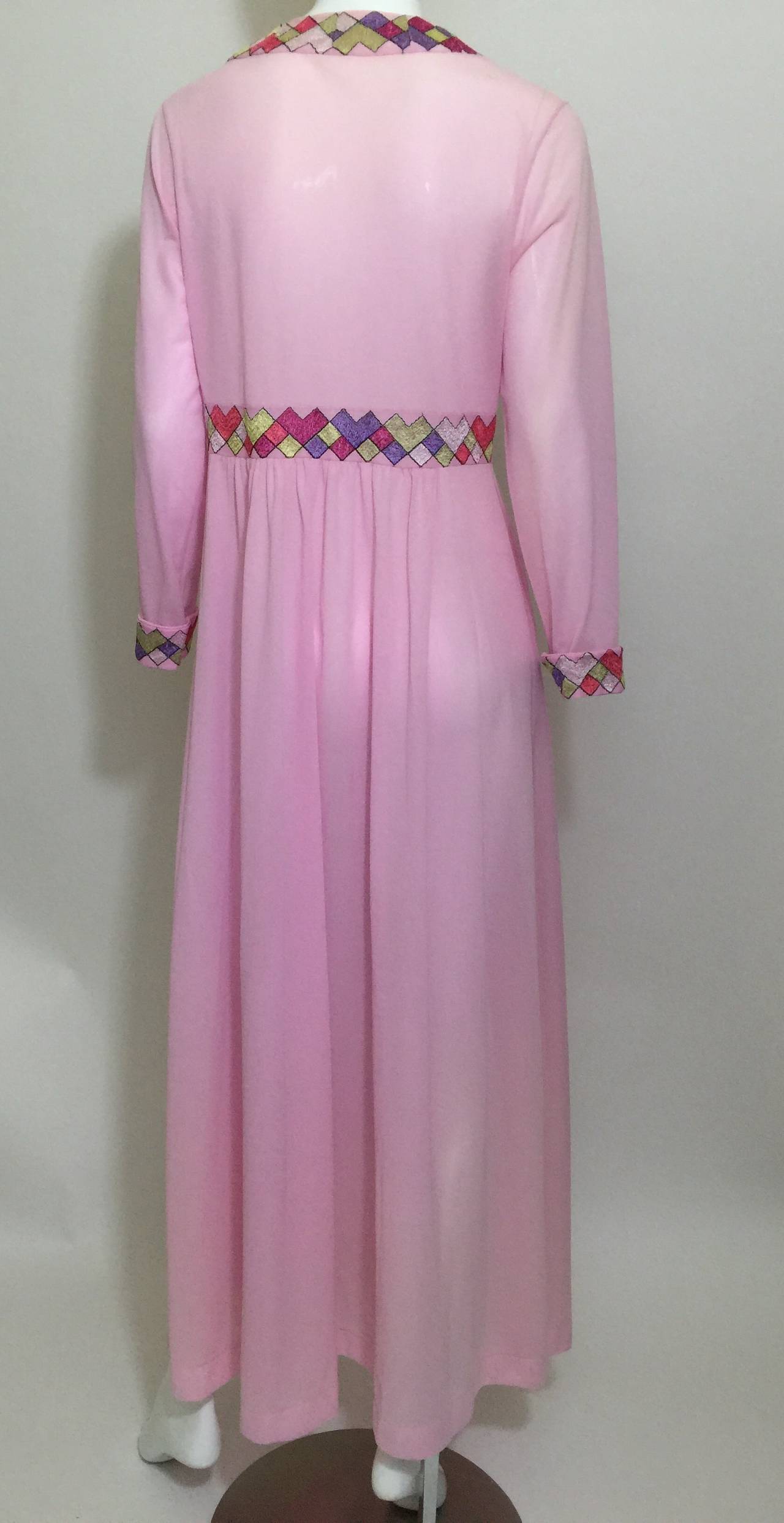 Vintage Pucci Formfit Rogers Caftan & Maxi dress 1960s In Excellent Condition For Sale In Boca Raton, FL