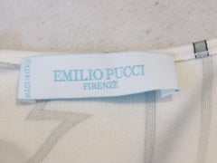 Vintage Pucci Silk Jersey V Neck Top