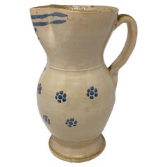 Vintage Puglia Apulia Italy Ceramic Pitcher