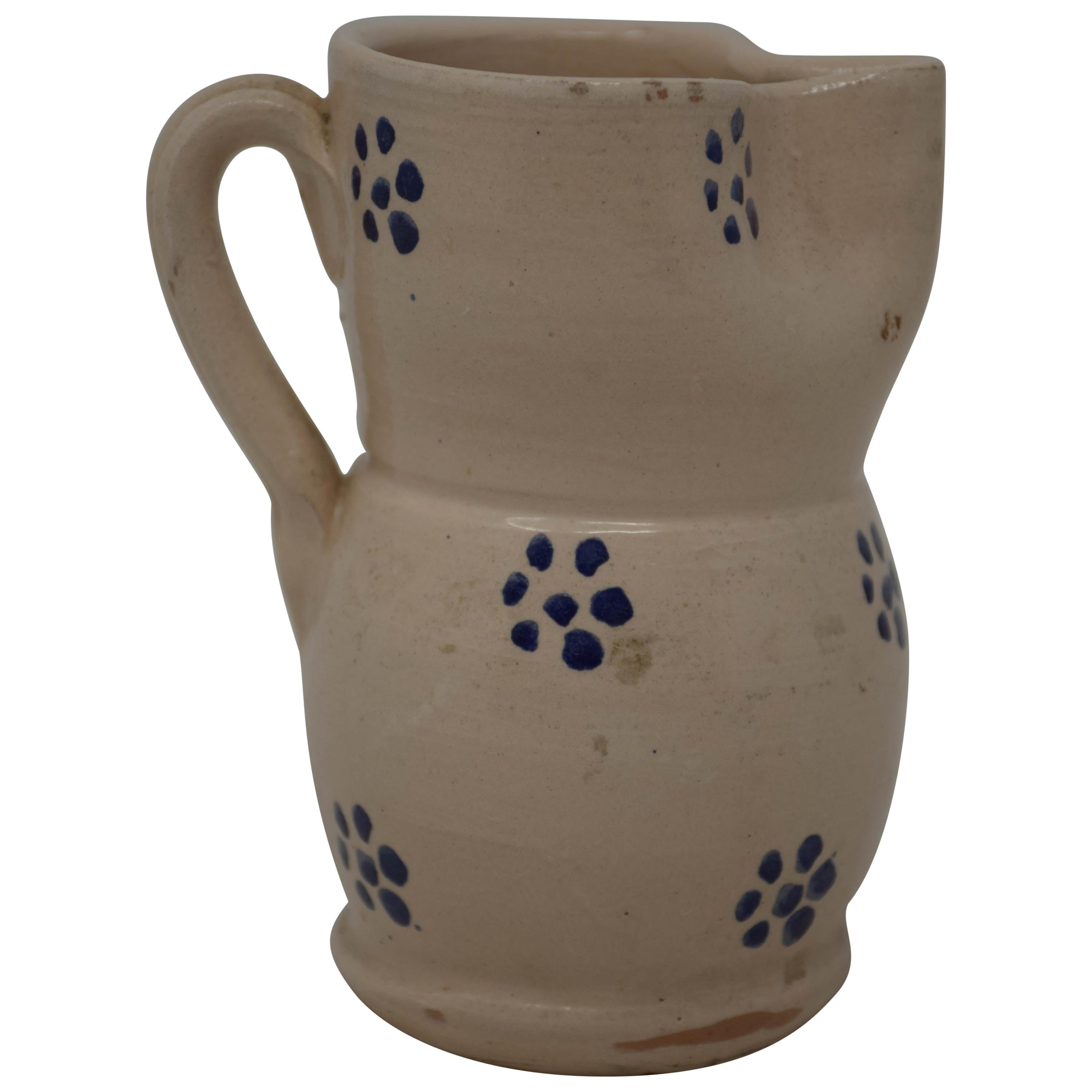 Vintage Puglia Apulia Italy Ceramic Pitcher