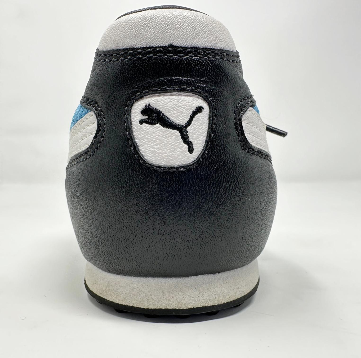 Vintage Puma Jil Sander Tennis Schuhe in Marineblau für Damen, Größe 9 im Zustand „Gut“ im Angebot in Newport Coast, CA