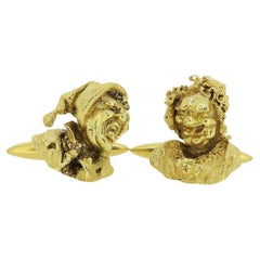 Gemelos vintage Punch and Judy