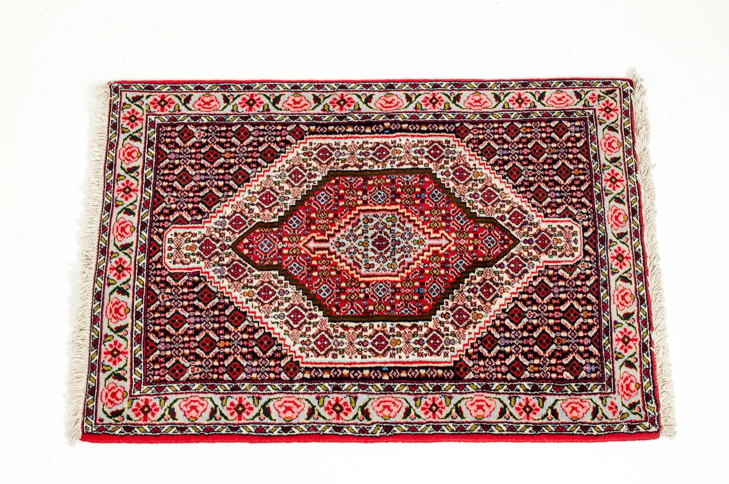 20th Century Vintage Pure Wool Handwoven Area Rug