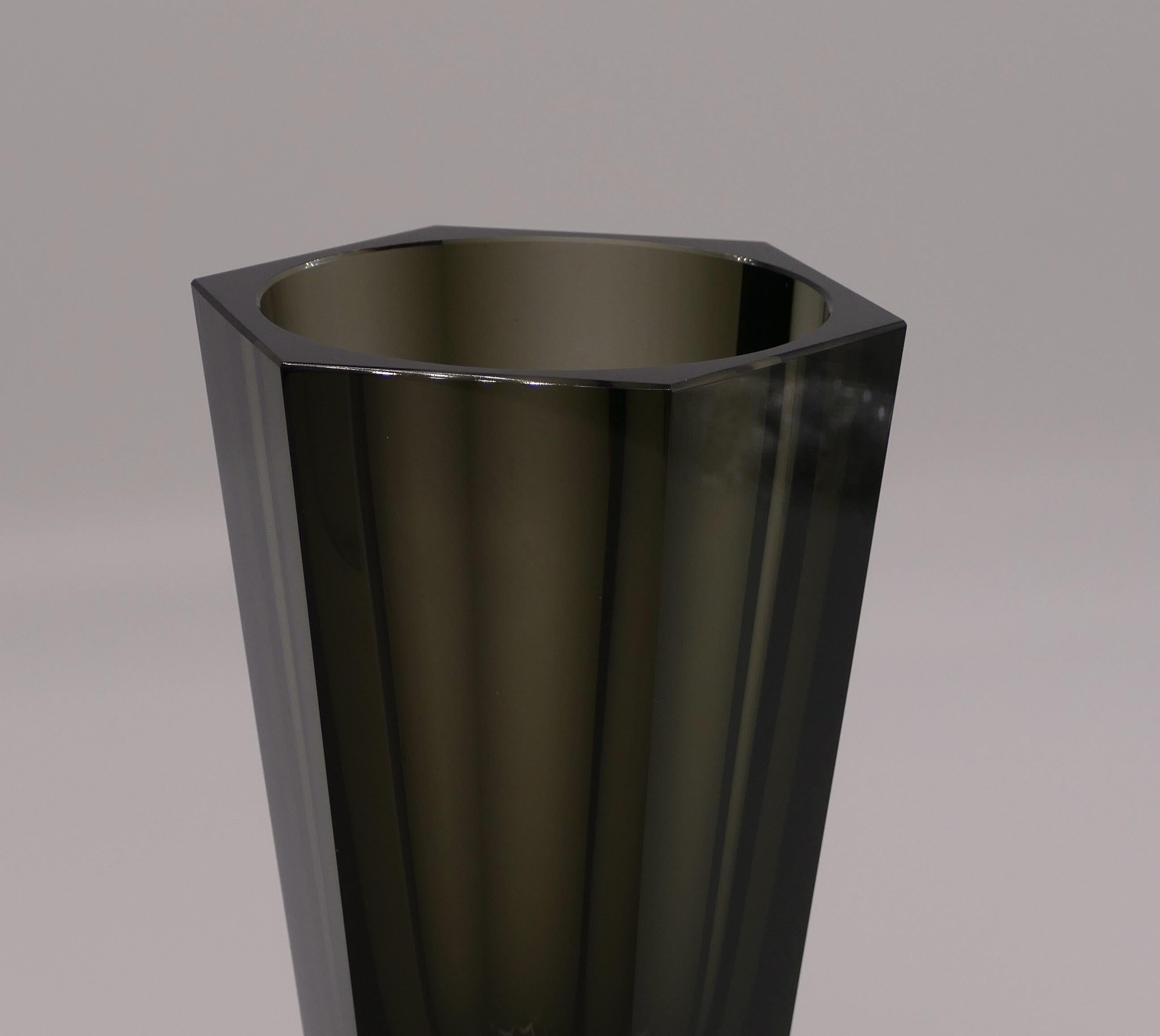 Czech Vintage Purity Moser Vase, 1970s