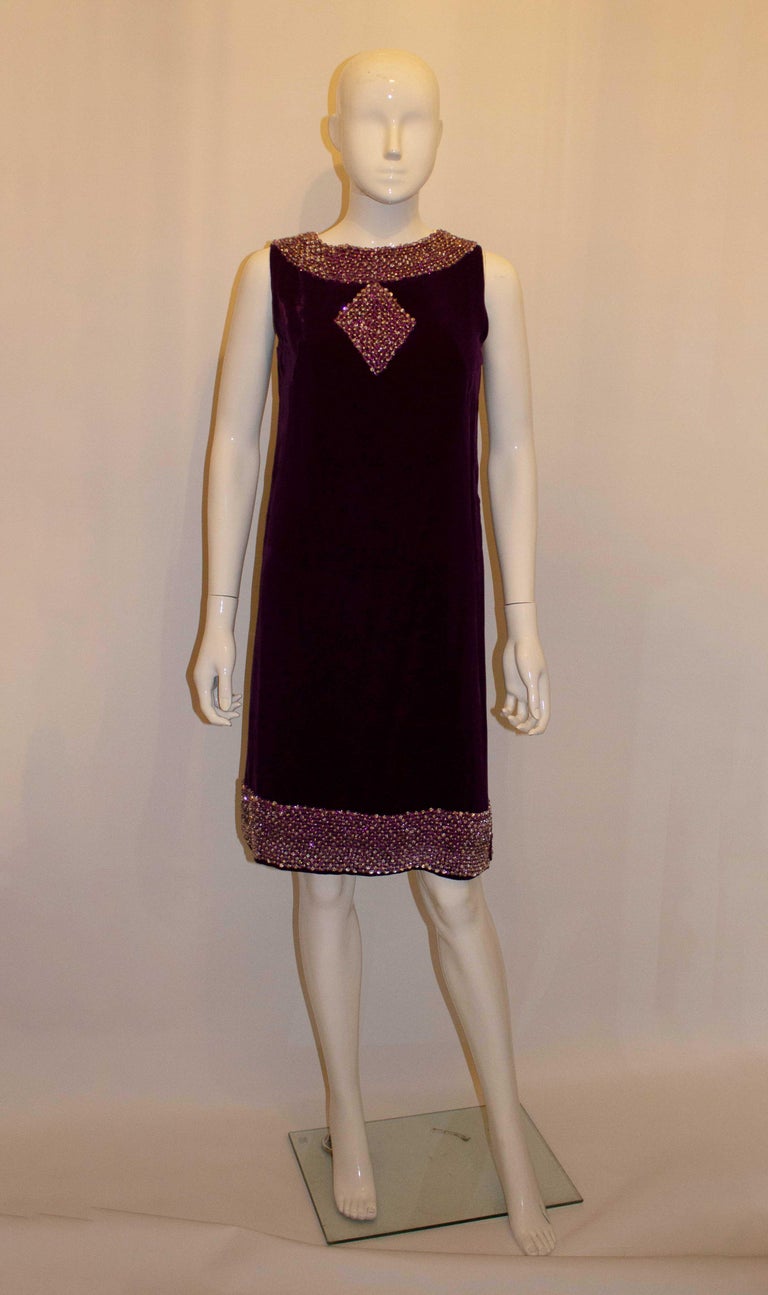 Vintage Purple Velvet Cocktail Dress with Decoration For Sale at 1stDibs | purple velvet formal dress, ruban rose wikipedia Vintage Purple Velvet Cocktail Dress with Decoration For Sale at 1stDibs | purple velvet formal dress, ruban rose wikipedia