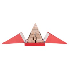 Vintage Puzzle Model of Egyptian Pyramid, Late 20th Century Vintage Puzzle Model of Egyptian Pyramid, Late 20th Century