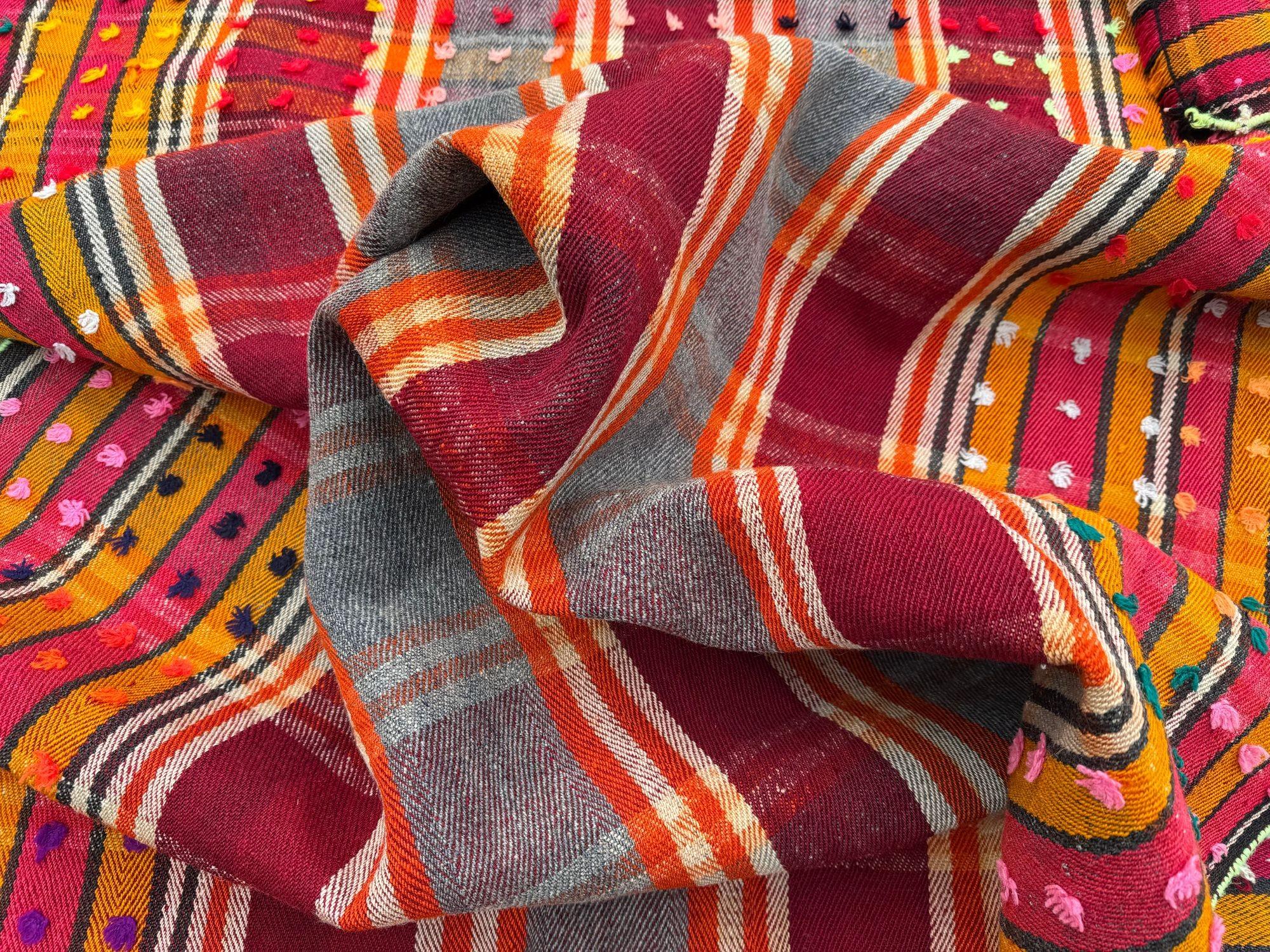 Vintage Qashqai Jajim Kelim 2,23m x 1,50m im Angebot 11