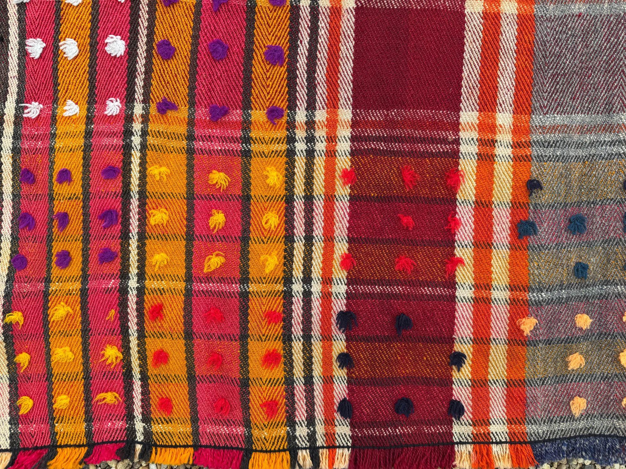 Vintage Qashqai Jajim Kelim 2,23m x 1,50m im Angebot 2