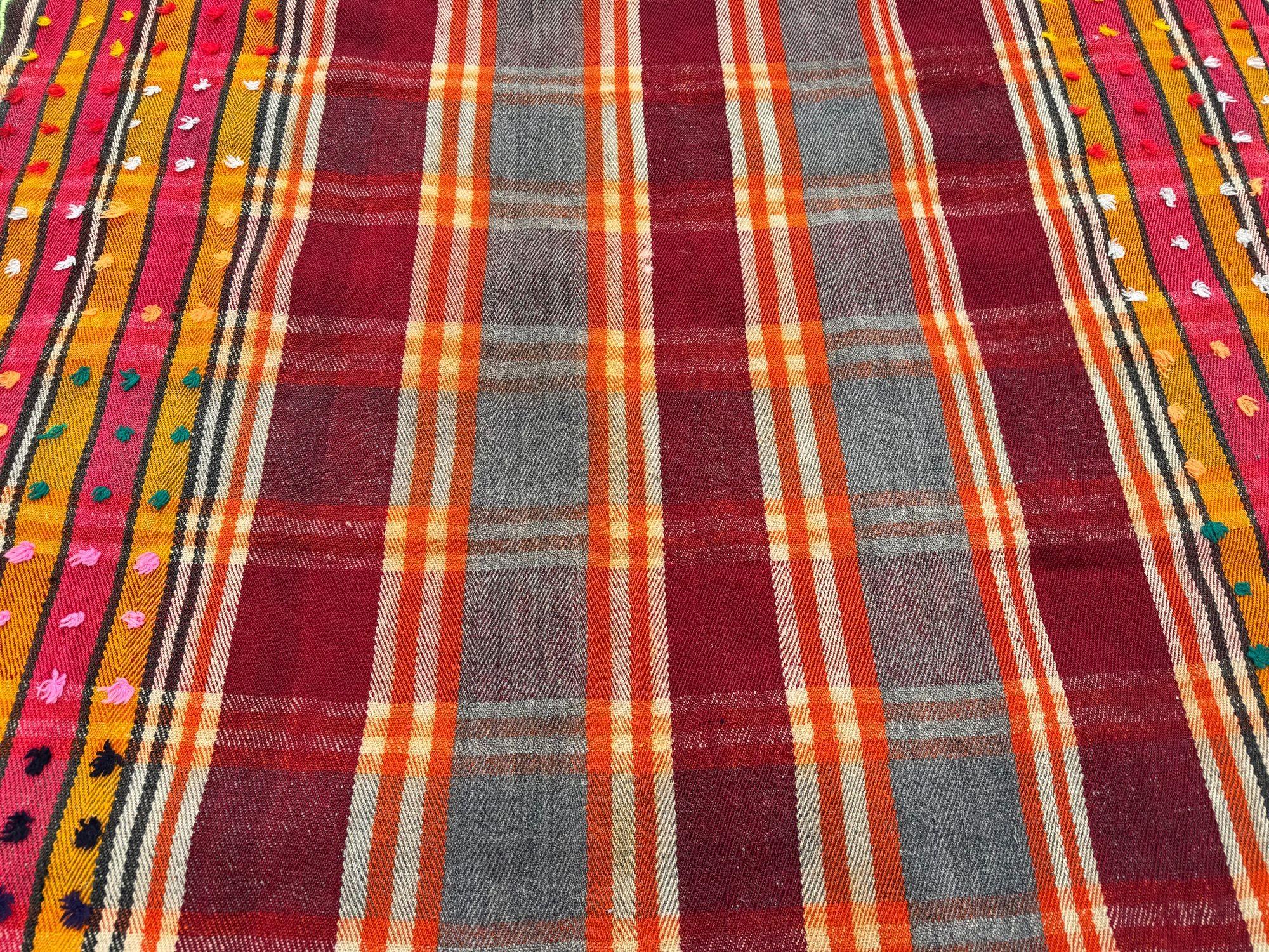 Vintage Qashqai Jajim Kelim 2,23m x 1,50m im Angebot 3