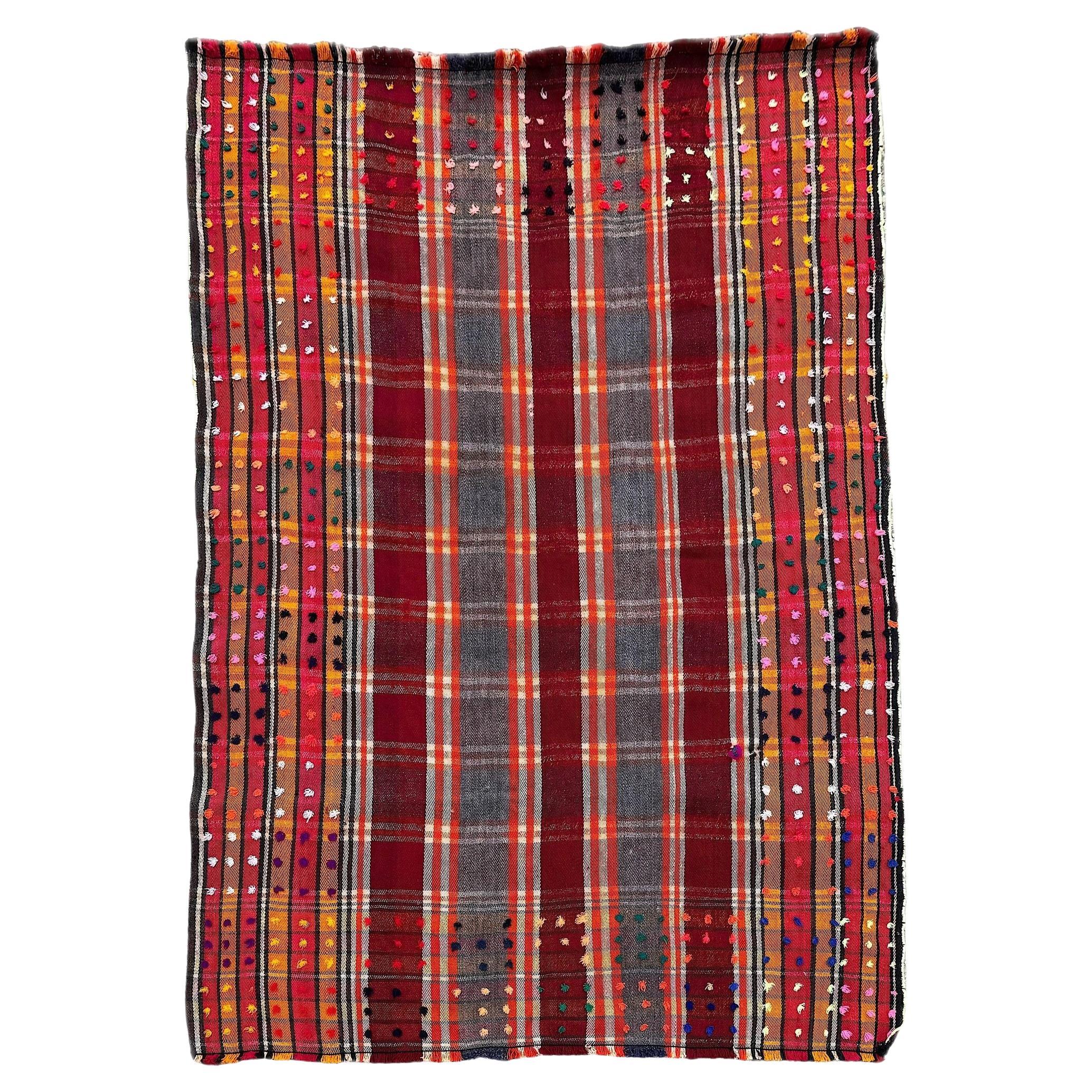 Vintage Qashqai Jajim Kelim 2,23m x 1,50m im Angebot