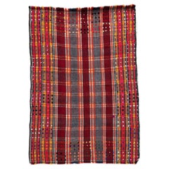 Vintage Qashqai Jajim Kelim 2,23m x 1,50m