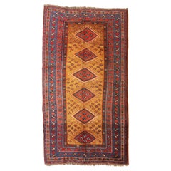 Qashqai-Teppich im Vintage-Stil 268x122cm