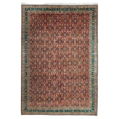 Qashqai Shiraz-Teppich im Vintage-Stil