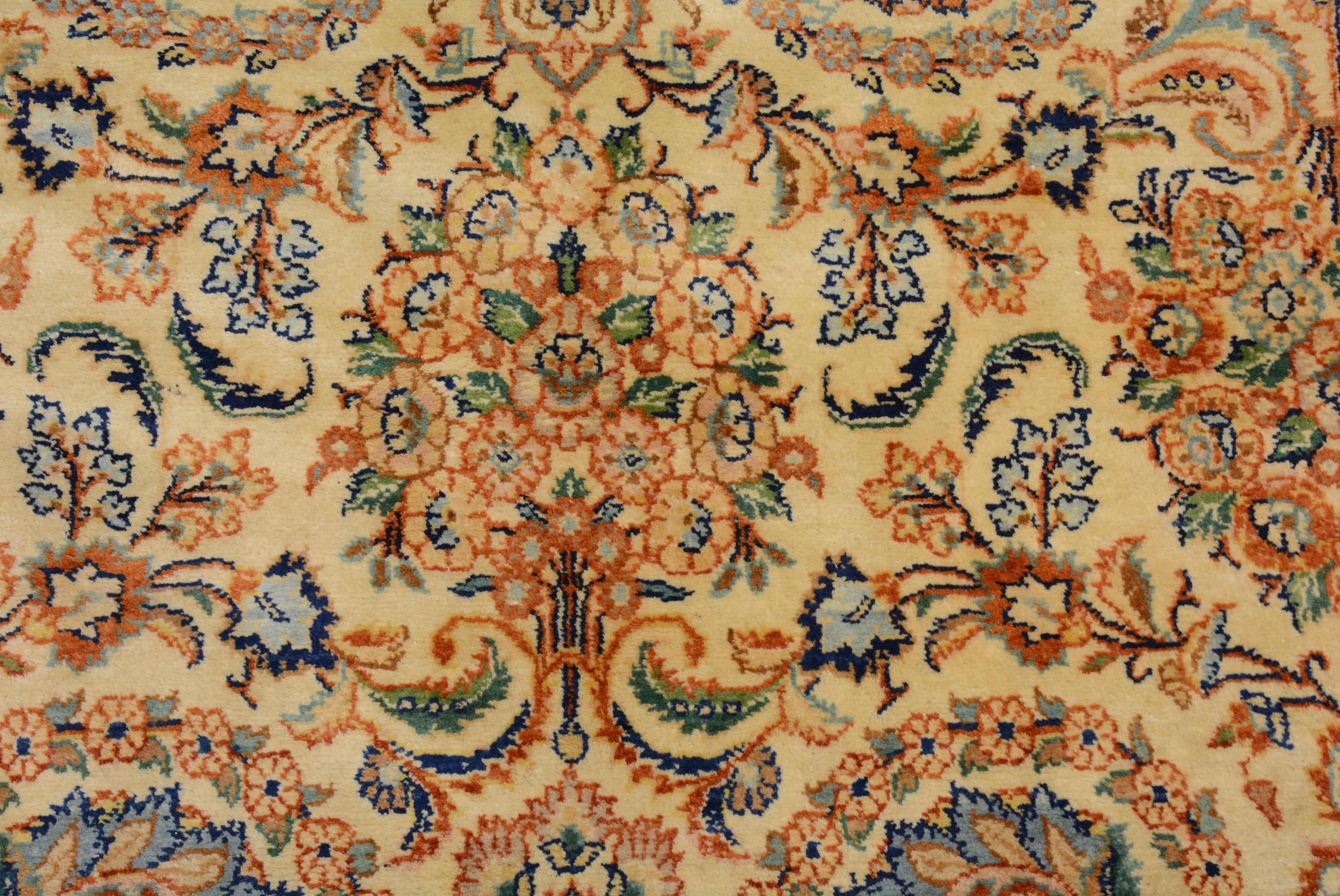 Kirman Tappeto vintage Qazvin in vendita