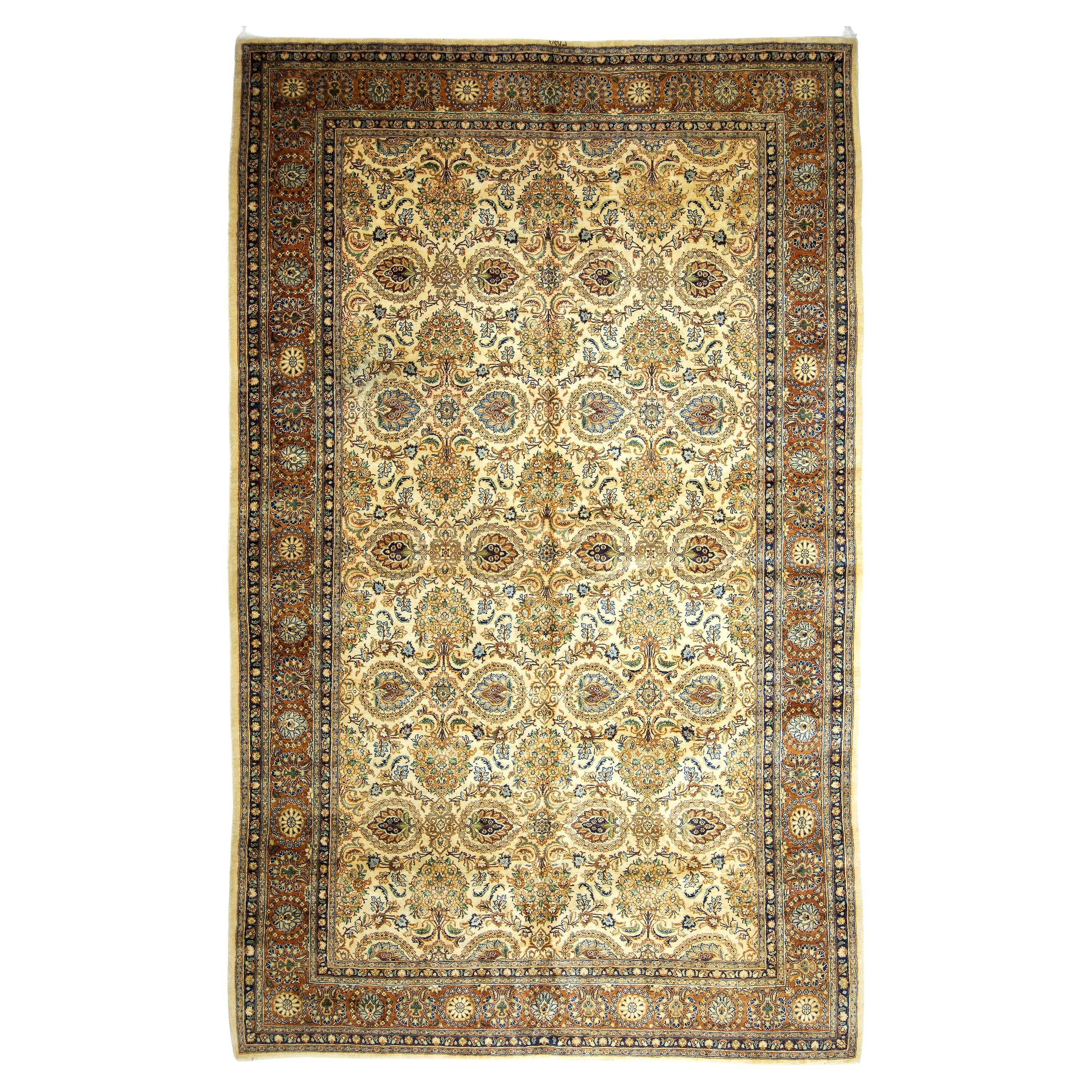 Tappeto vintage Qazvin in vendita