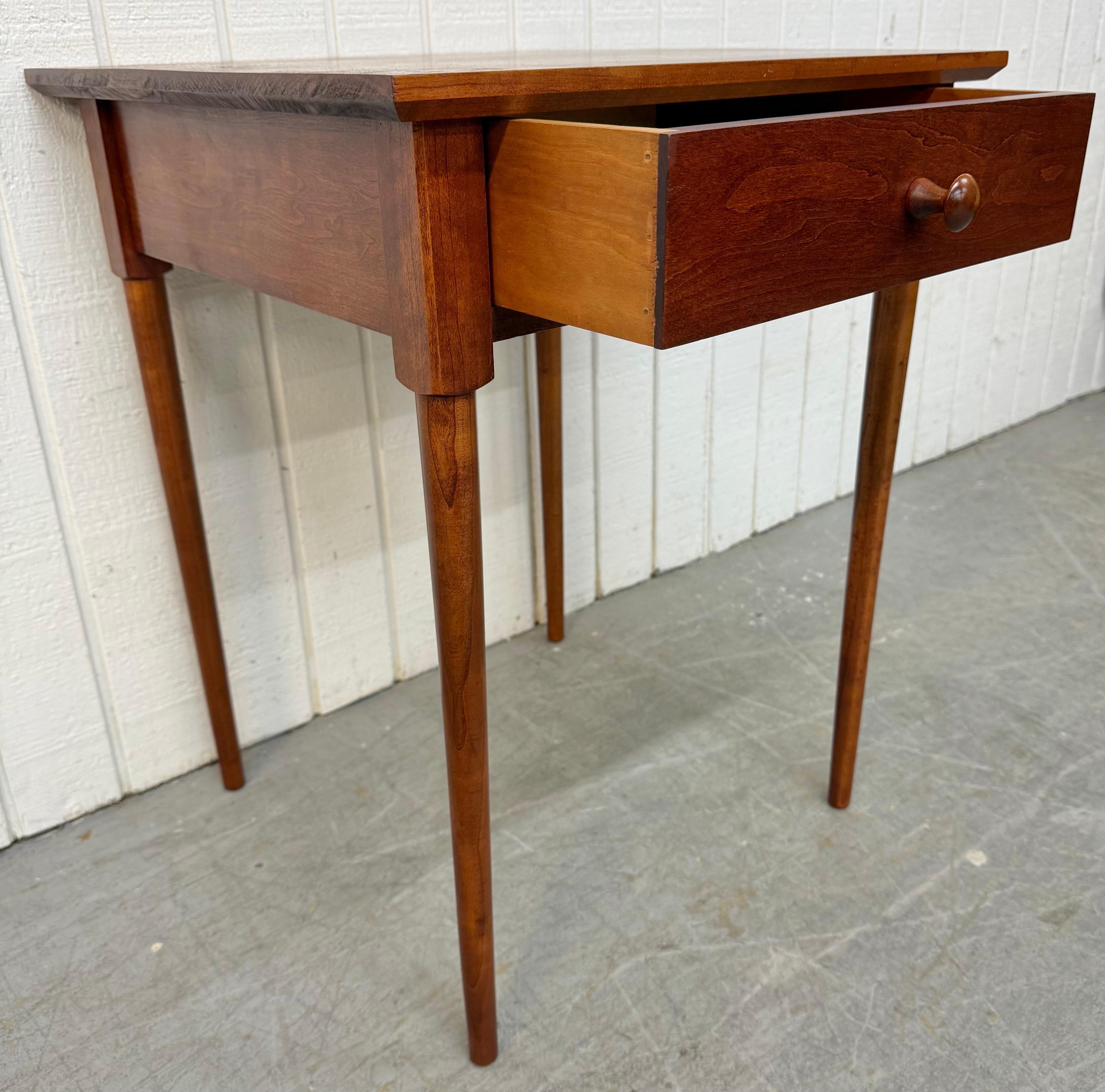 Vintage Quality Shaker Style Walnut Nightstands - Set of 2 For Sale 1