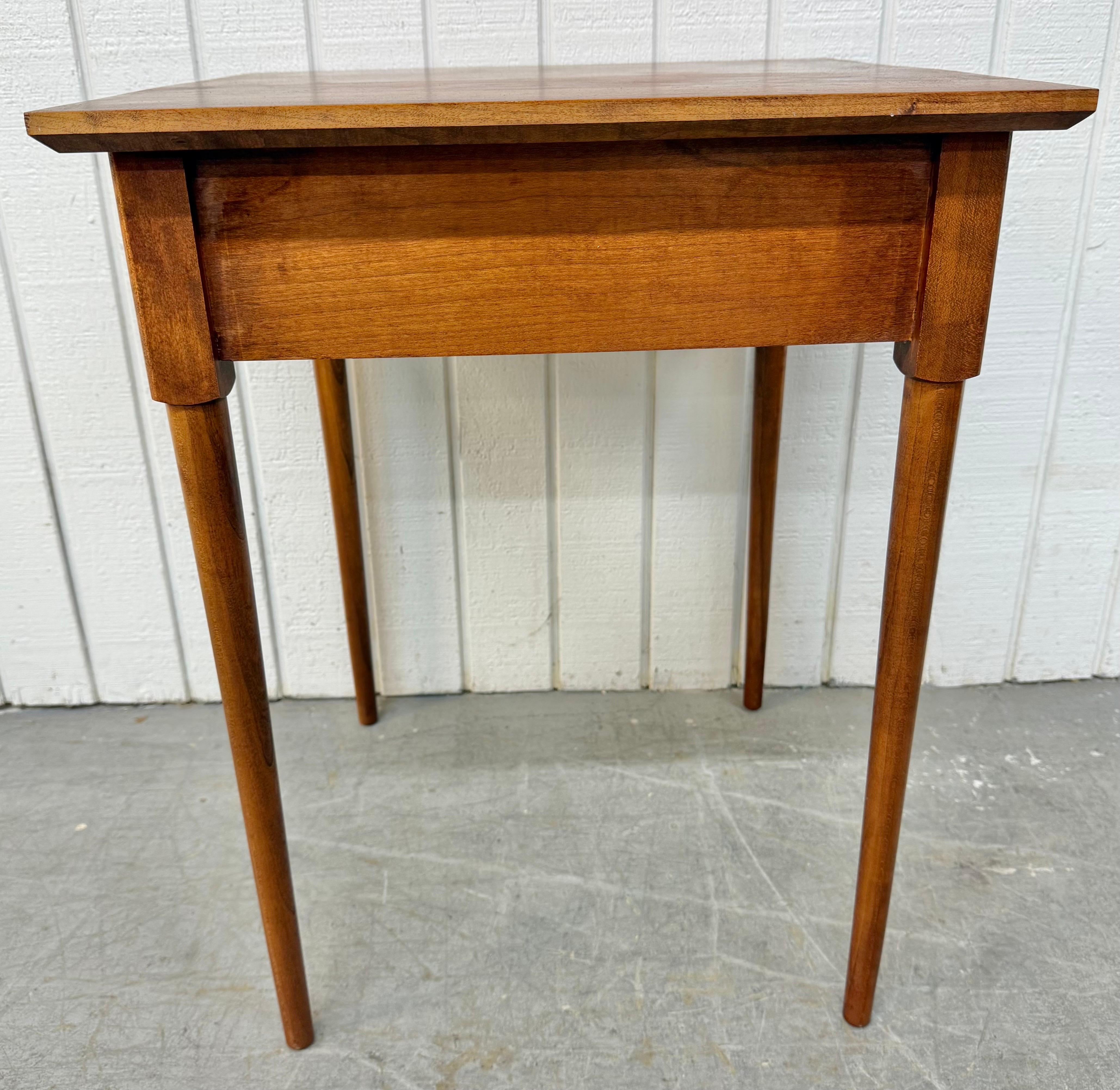 Vintage Quality Shaker Style Walnut Nightstands - Set of 2 For Sale 2