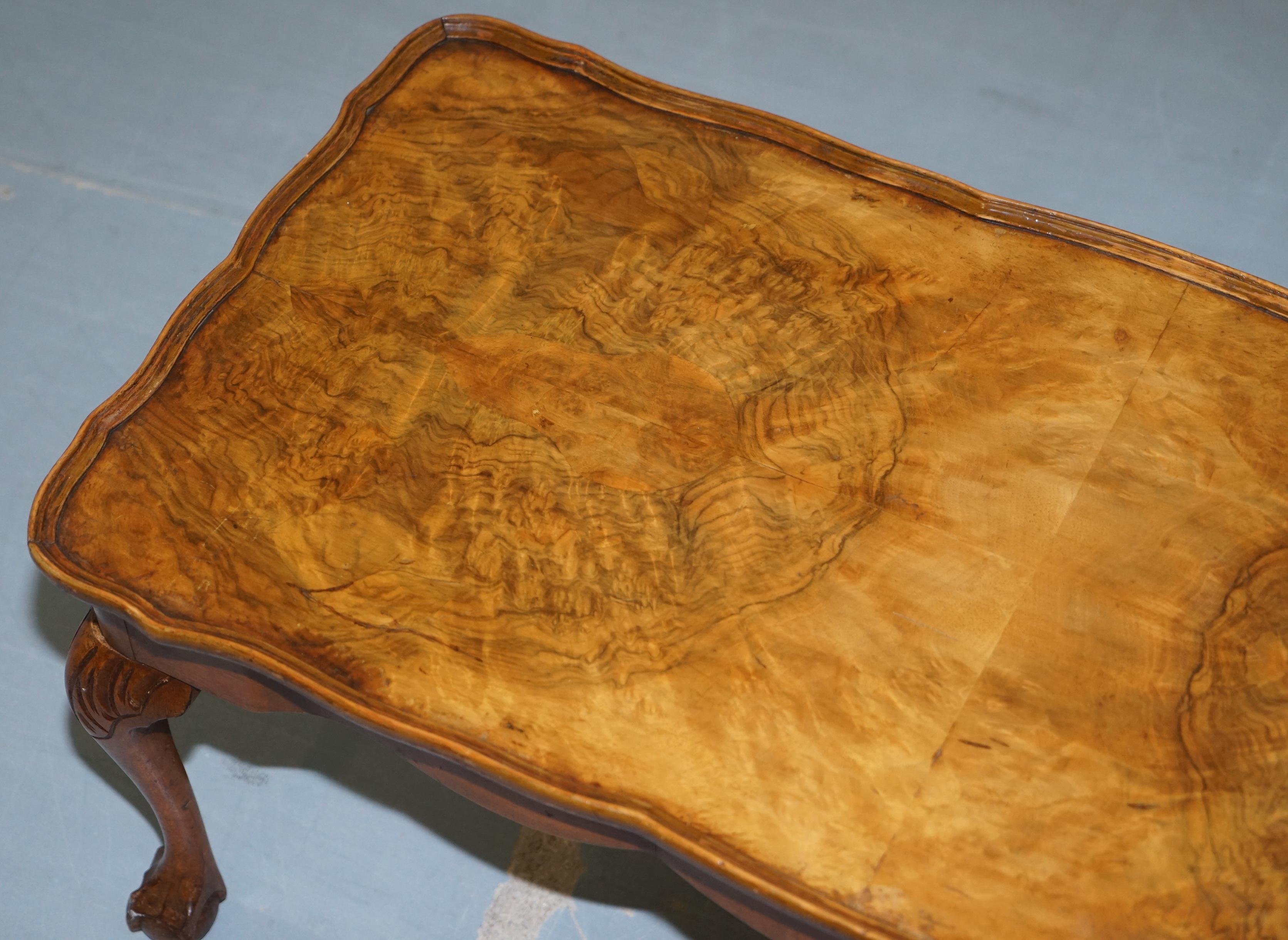 ball and claw coffee table