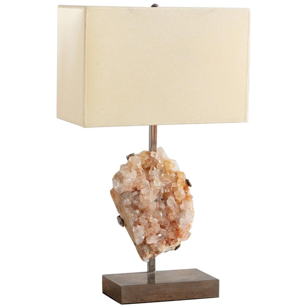 A Single Table Lamp Featuring A Specimen Of Coral For Sale at 1stDibs