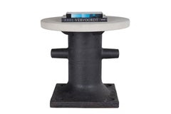 Vintage Quay Side Bollard with Limestone Top