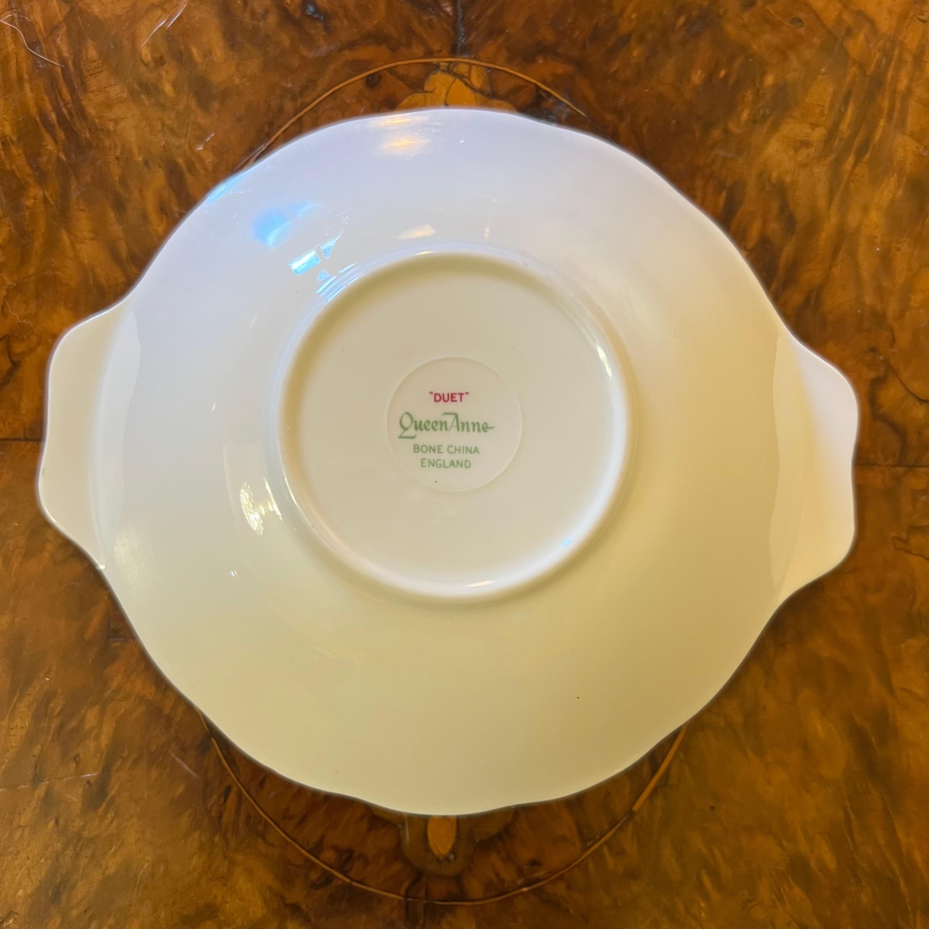 20th Century Vintage Queen Anne Duet Bowl For Sale