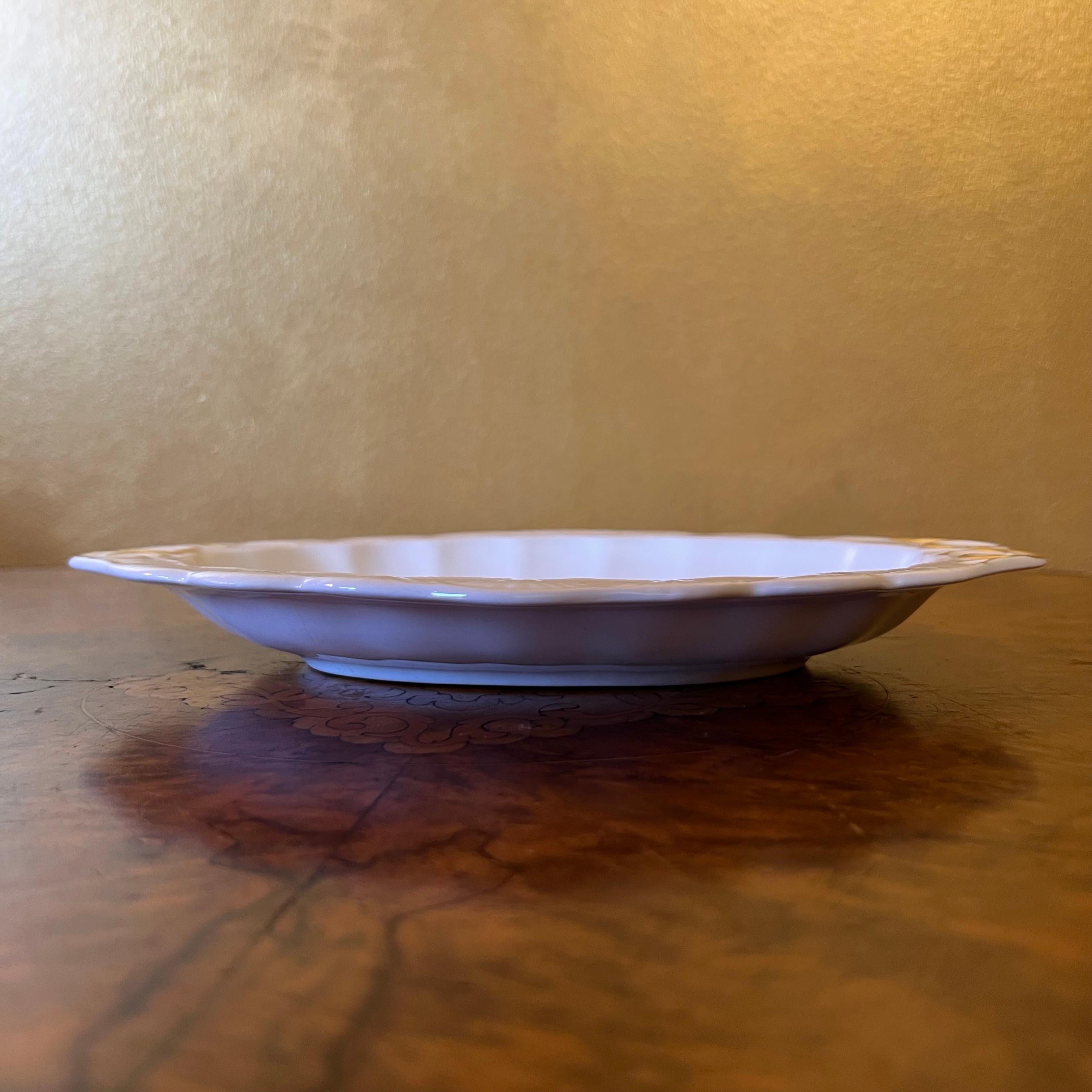 Plato para servir Vintage Queen Anne Duet siglo XX en venta